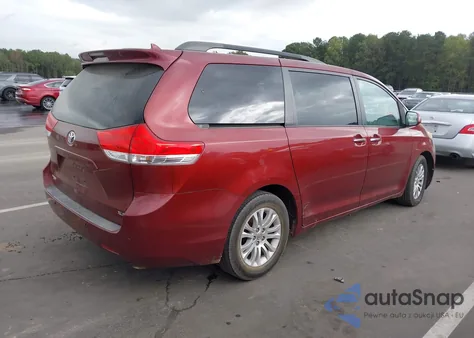 2011 Toyota Sienna Xle V6 из США, поврежденный, VIN 5TDYK3DC8BS079307